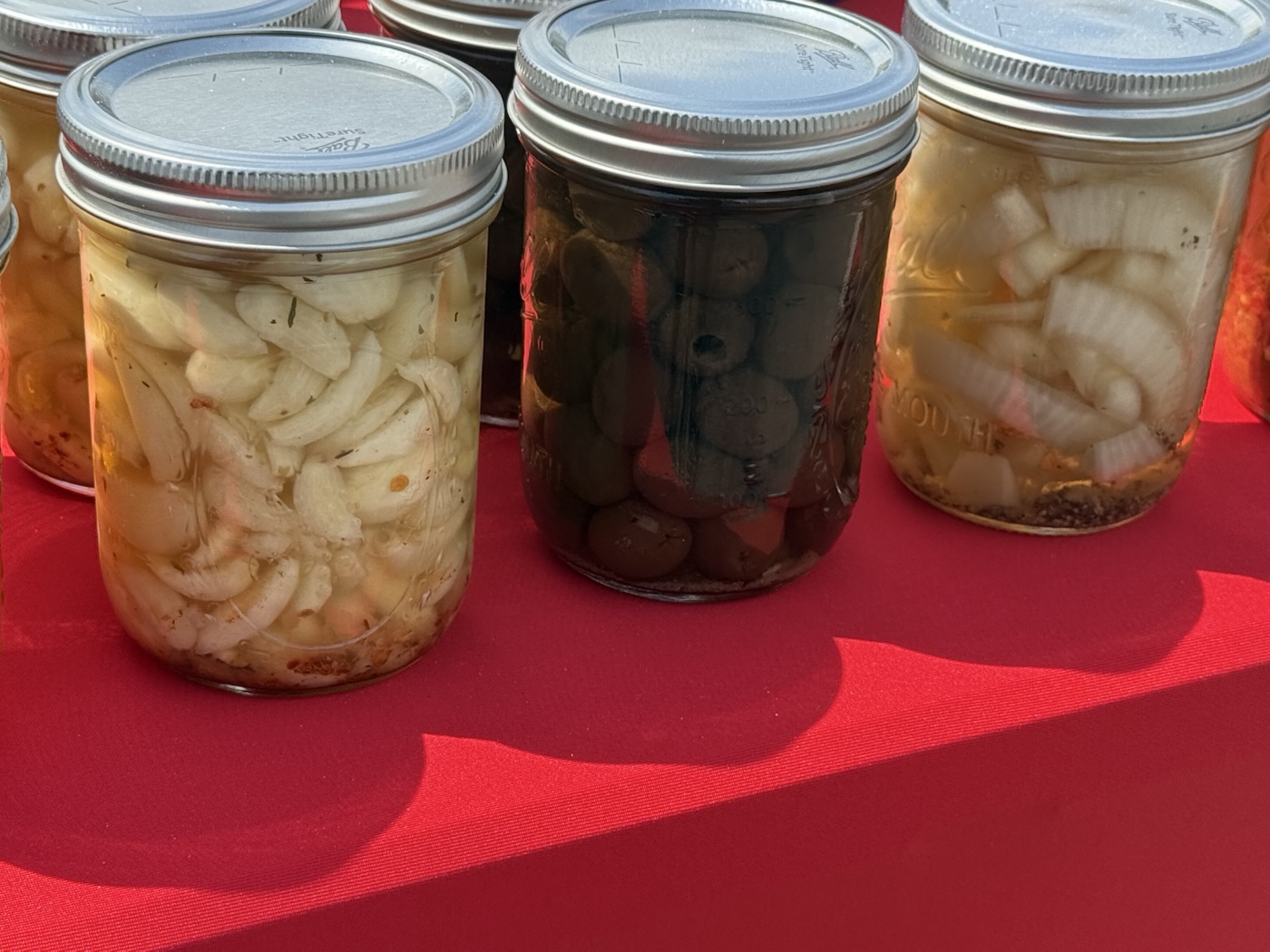 Mojave 66 pickles and sauces lineup