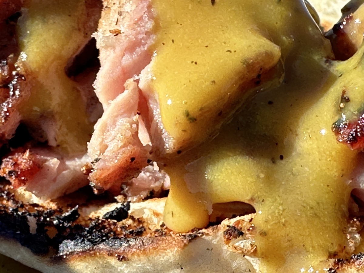 House-Made Sauce on Smoked Meat