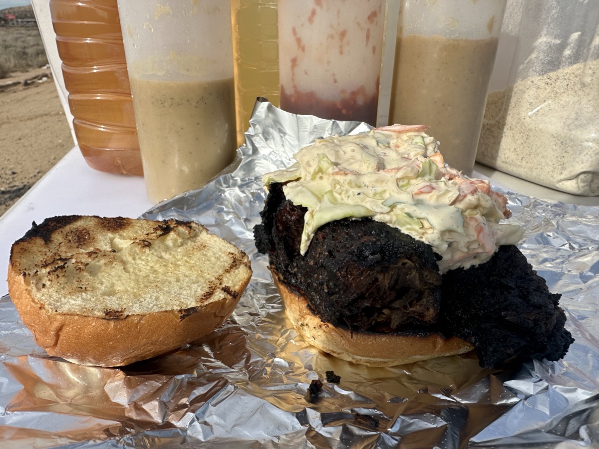 Slaw Burger — Mojave 66 BBQ