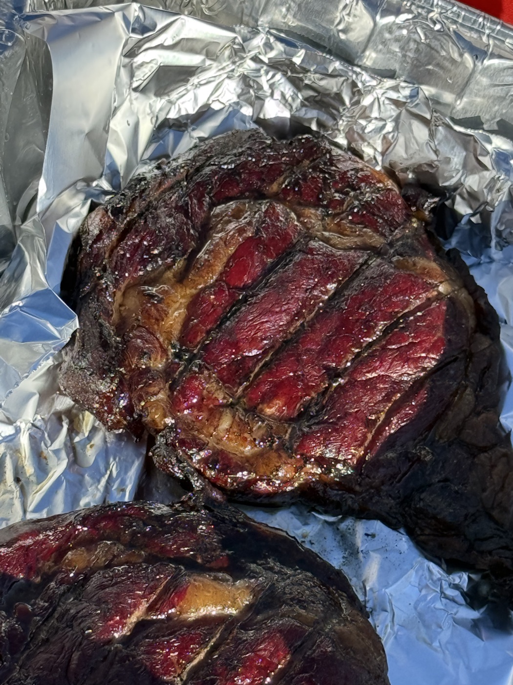 Beef Ribeye Steak from Mojave 66 BBQ